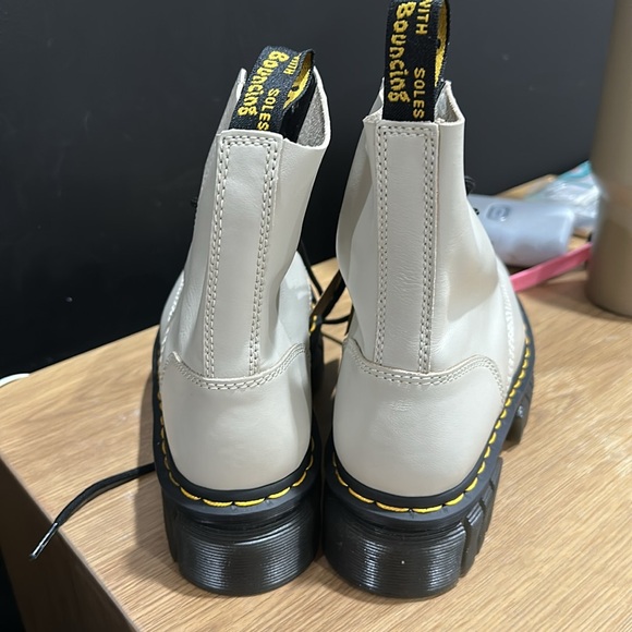 Dr Marten AUDRICK NAPPA LEATHER PLATFORM ANKLE BOOTS - Picture 7 of 10